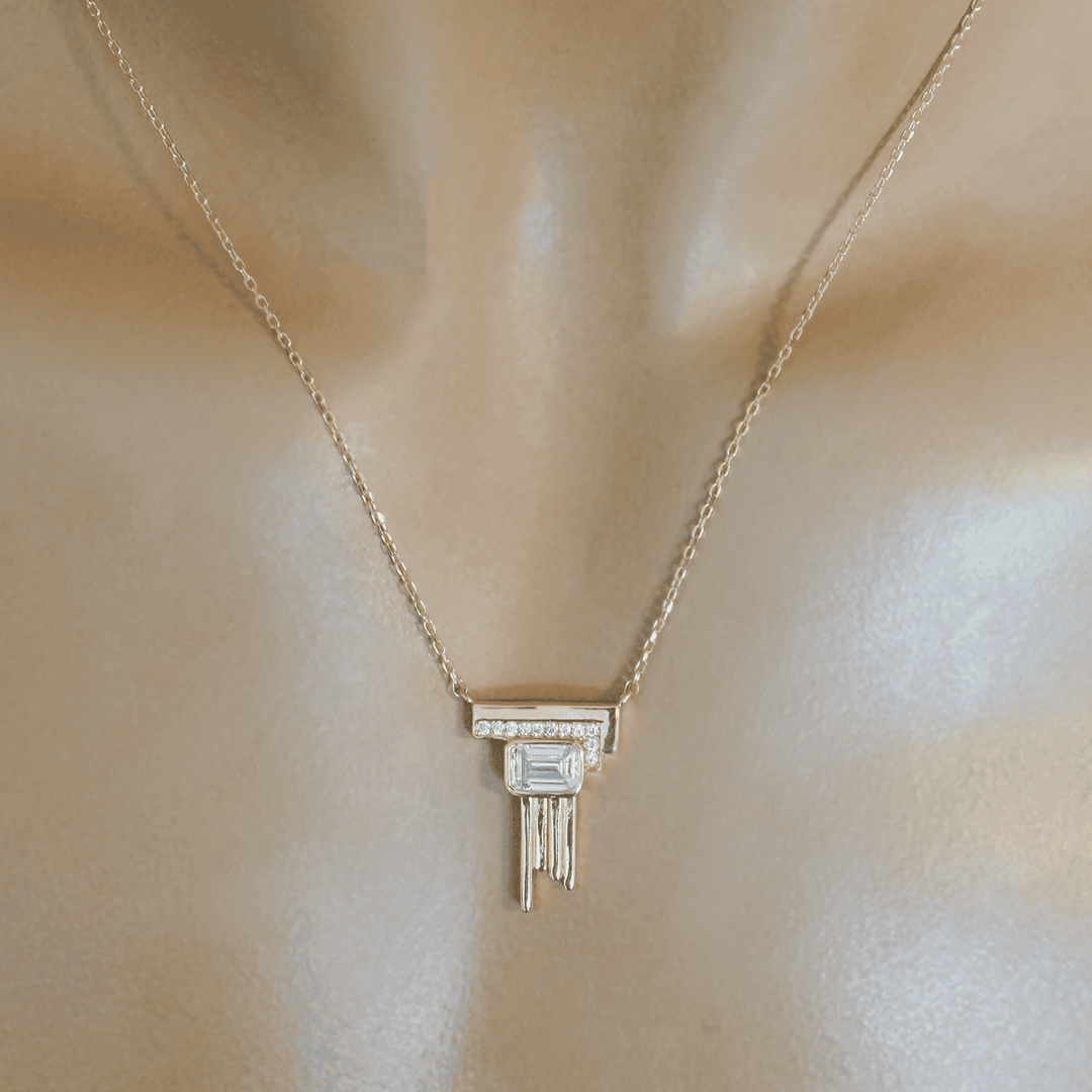 Rectangle Necklace