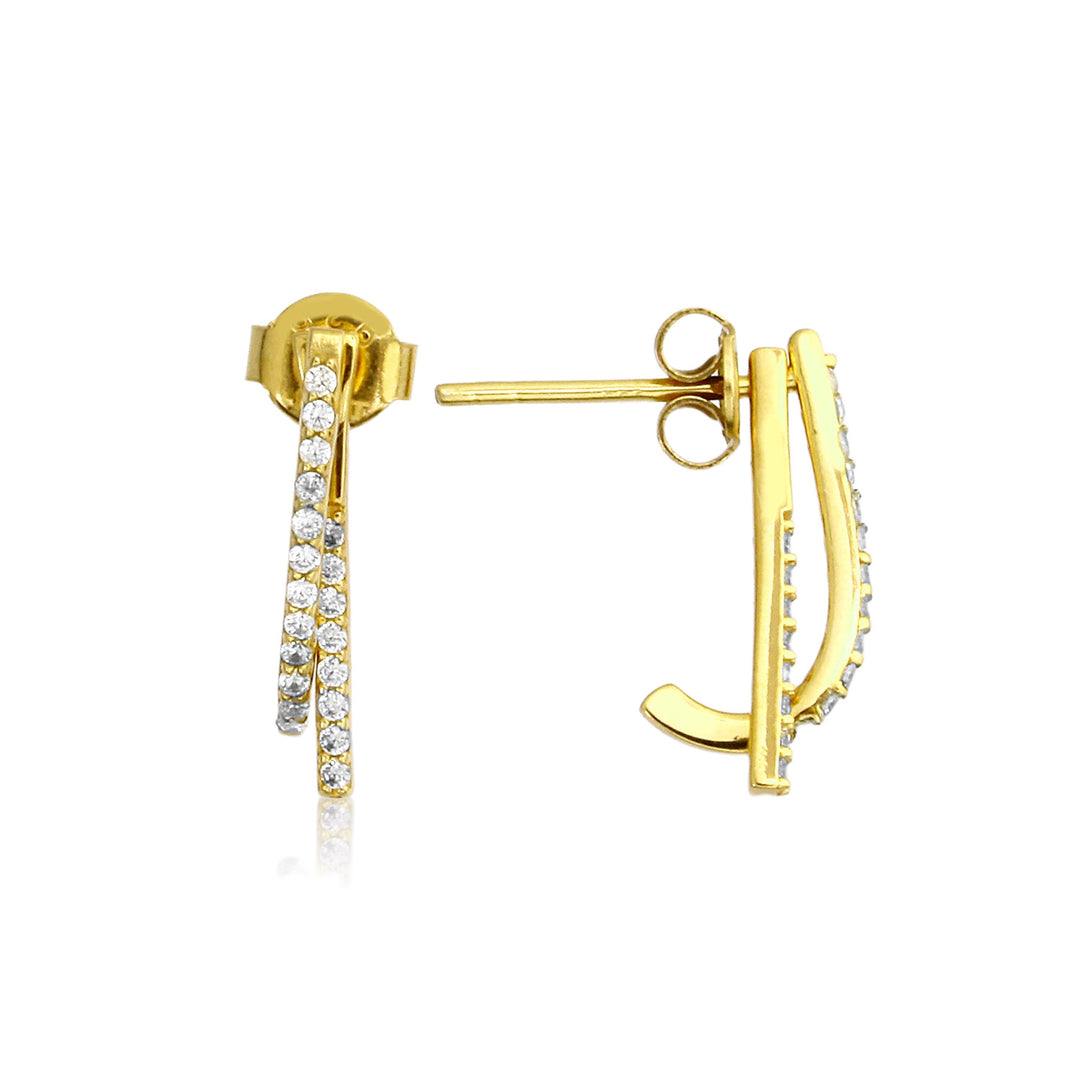 Suspender Bar Earring