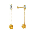 Load image into Gallery viewer, Chain Dangle Earrings
