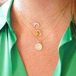 Load image into Gallery viewer, Crescent Layering Necklace
