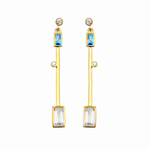 Load image into Gallery viewer, Bar Dangling Earrings
