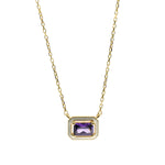 Load image into Gallery viewer, Purple Bedazzle Necklace
