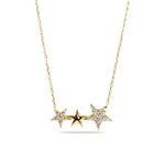 Load image into Gallery viewer, 3 Star Necklace
