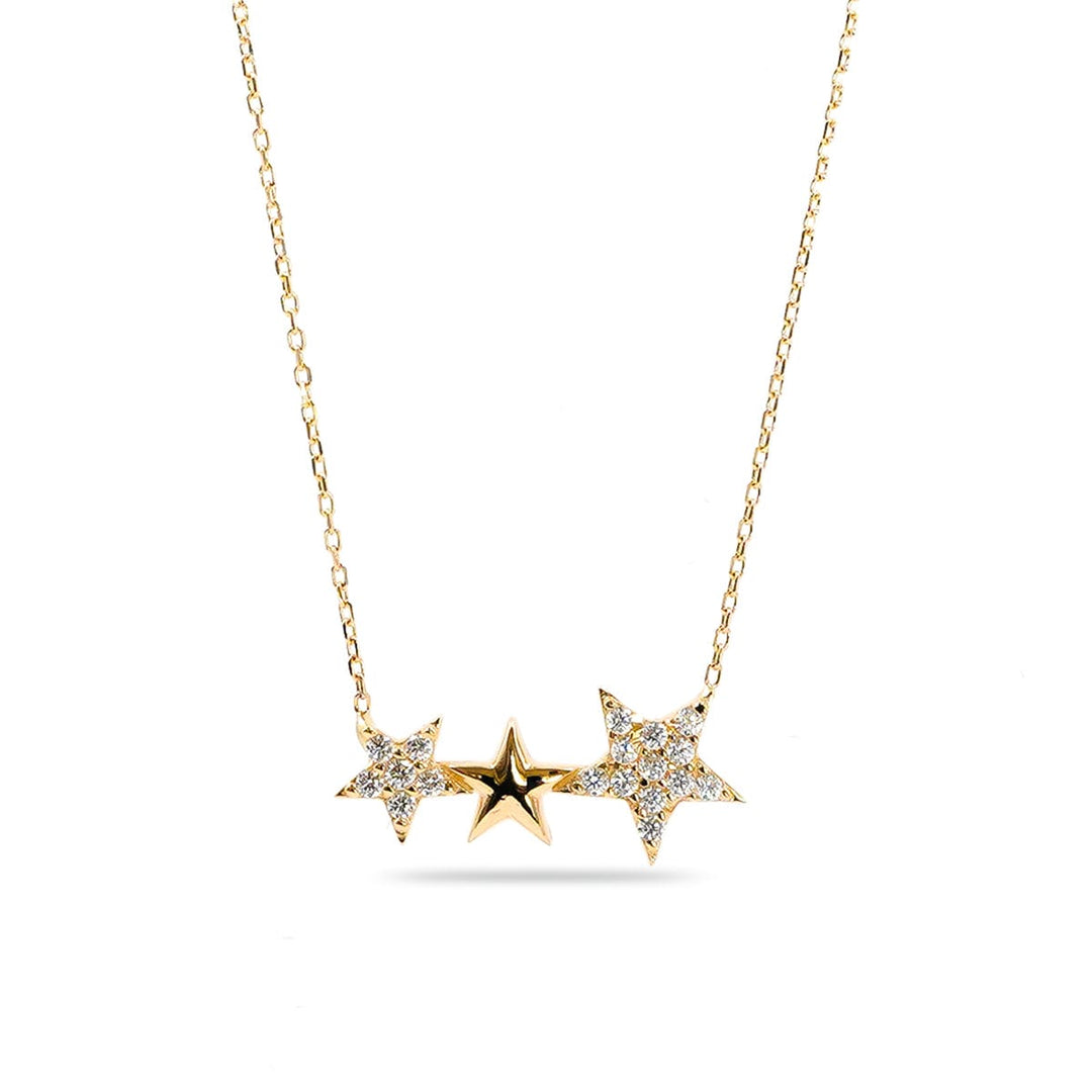 3 Star Necklace