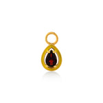 Load image into Gallery viewer, Oval Dark Red &amp; Yellow
